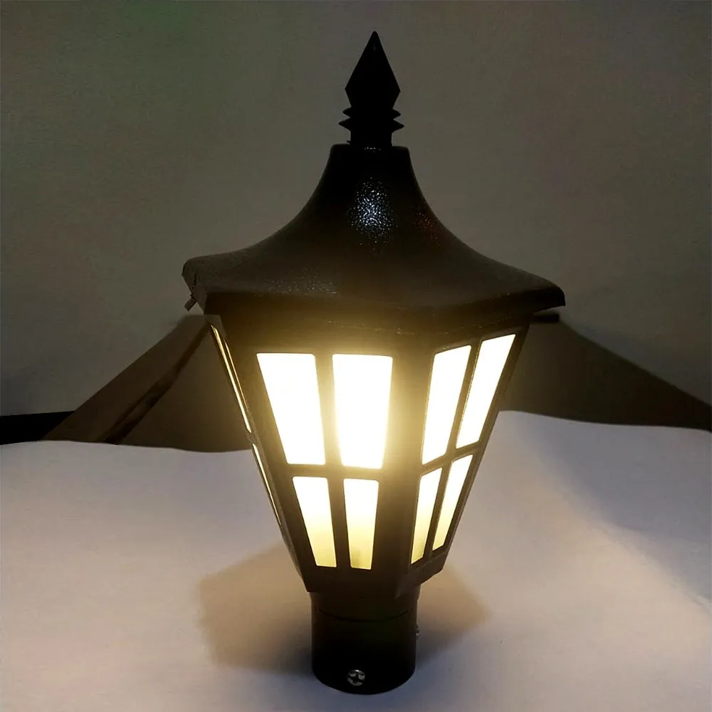 Pure Vintage European Pole Lamp/ Outdoor Lamp (Bulb not included) Single Piece