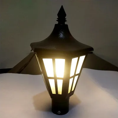 Pure Vintage European Pole Lamp/ Outdoor Lamp (Bulb not included)