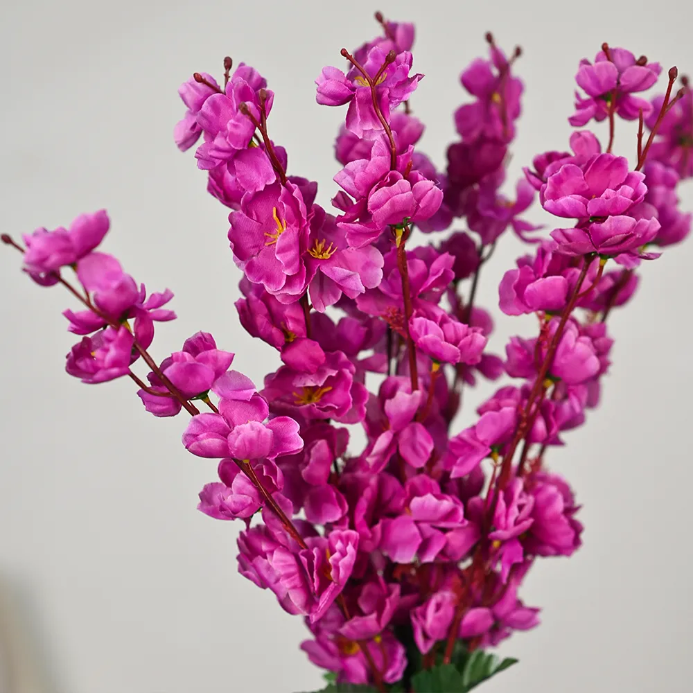 Purple Artificial Blossoms Set Of 2