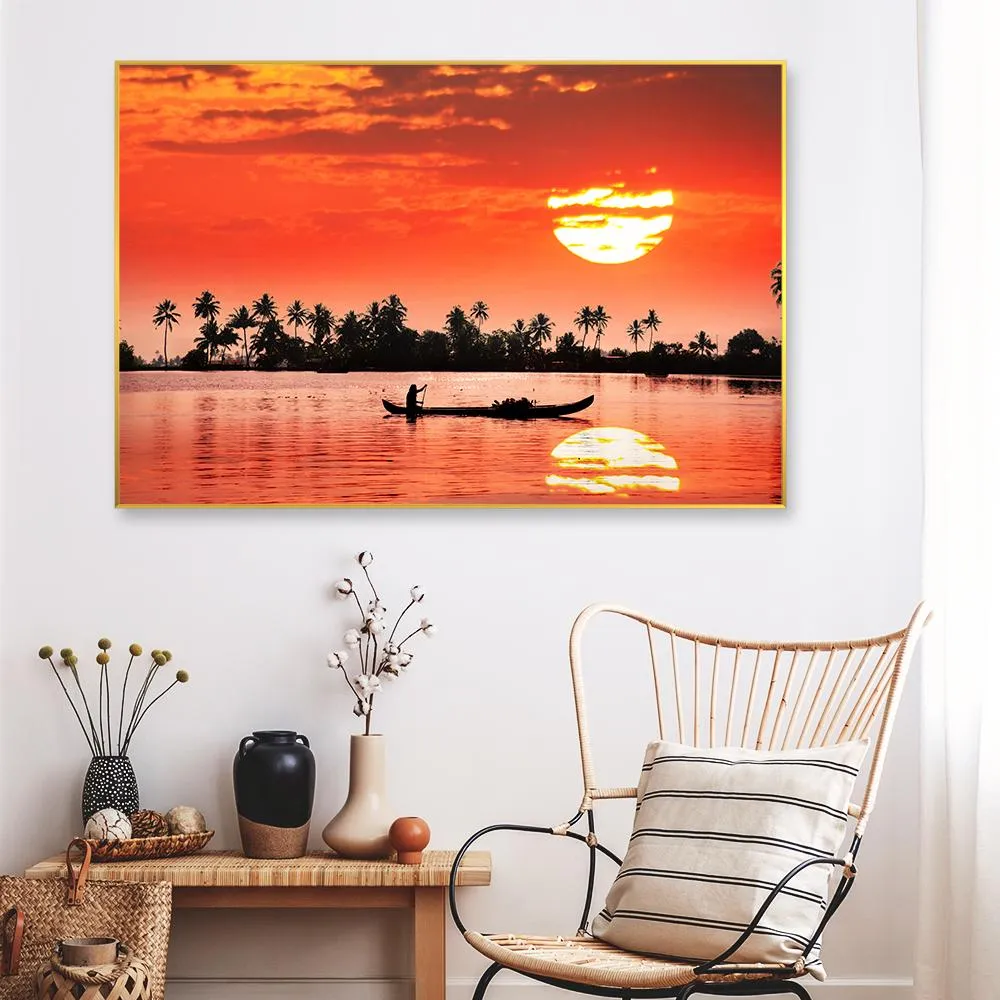 Radiant Dawn Framed Wall Art With Frame