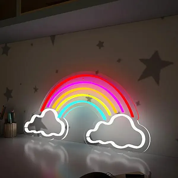 Rainbow Cloud LED Neon Light