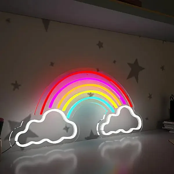 Rainbow Cloud LED Neon Light