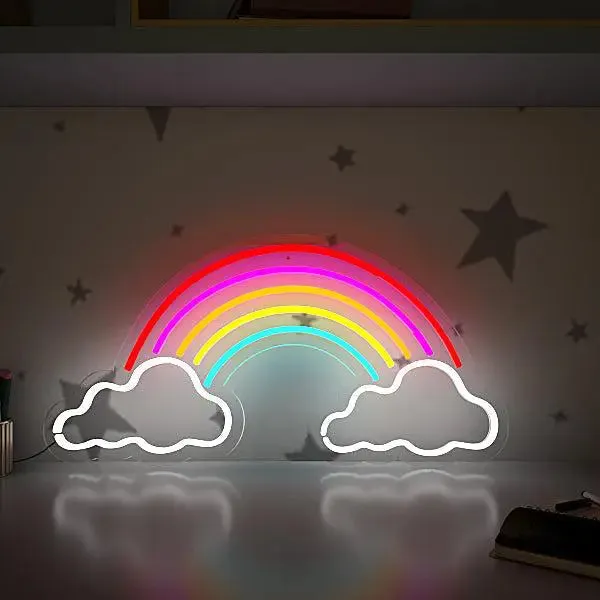 Rainbow Cloud LED Neon Light
