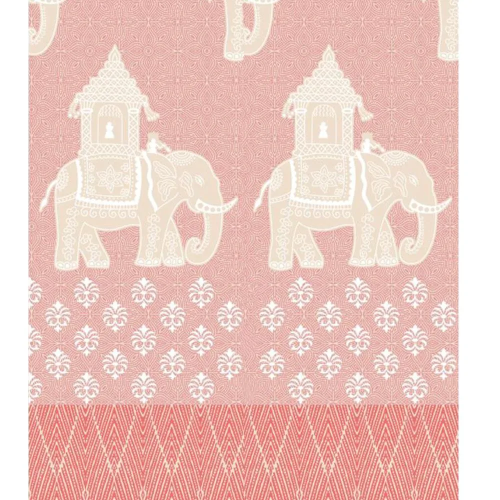 Rajasthani Doli Print Double Bedsheet with 2 Pillow covers