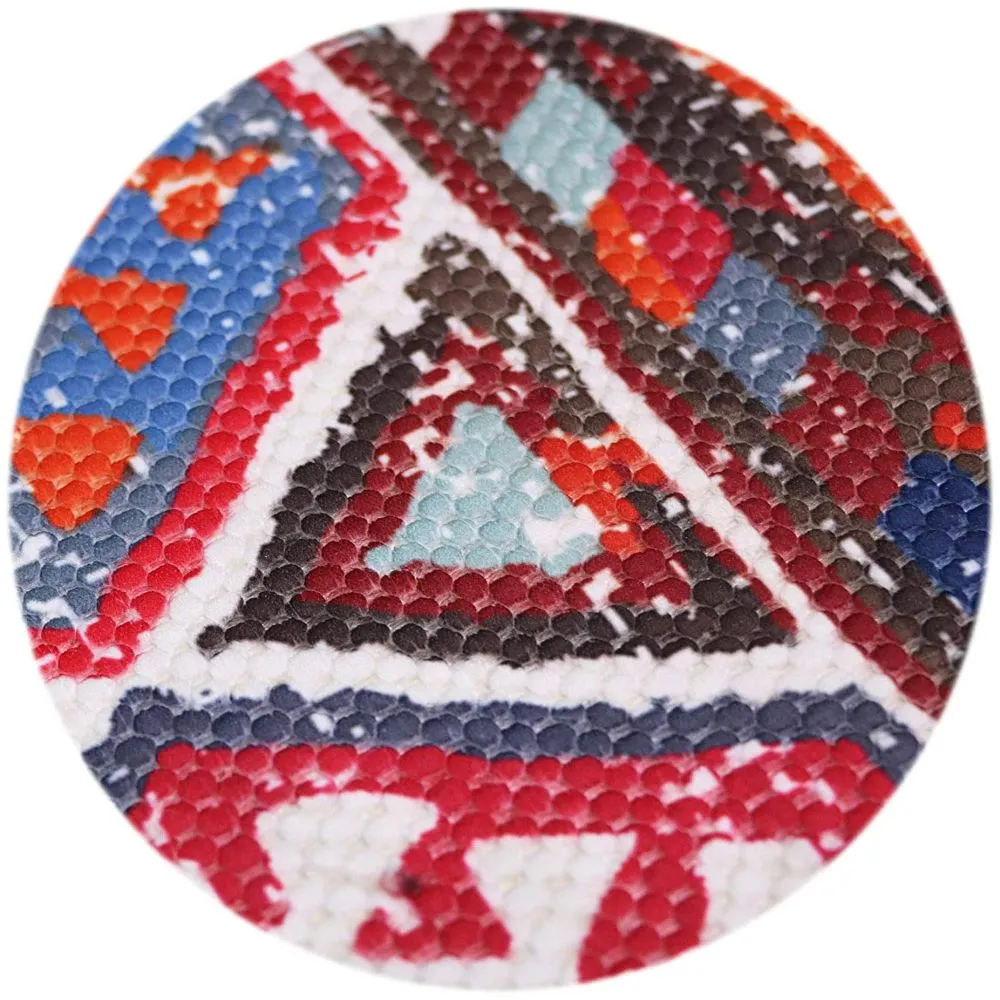 Rajasthani Ethnic Pattern Digital Printed Polyester Rug