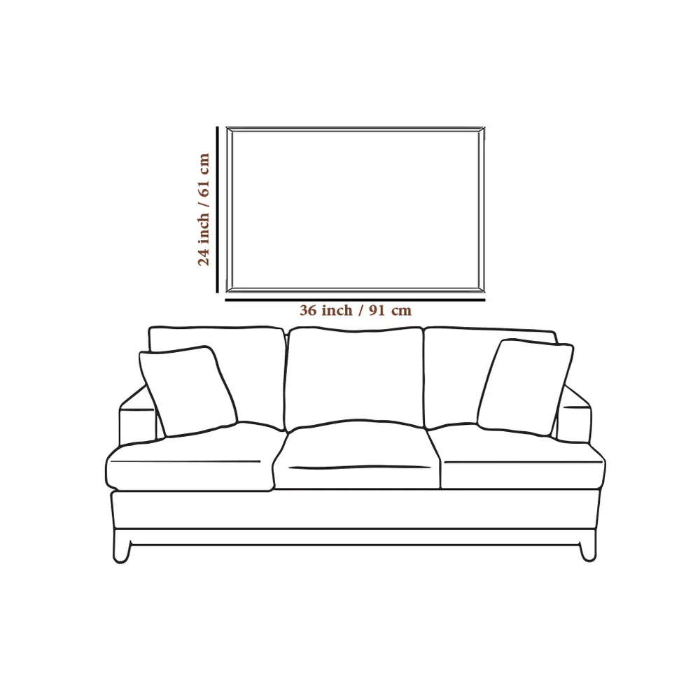 Ram Ji Wall Painting for Living Room With Frame