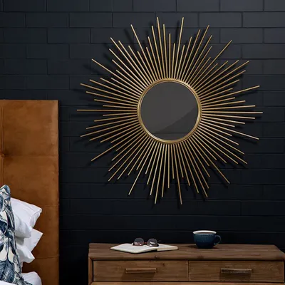 Rays Of The Sun Designer Metal Wall Art