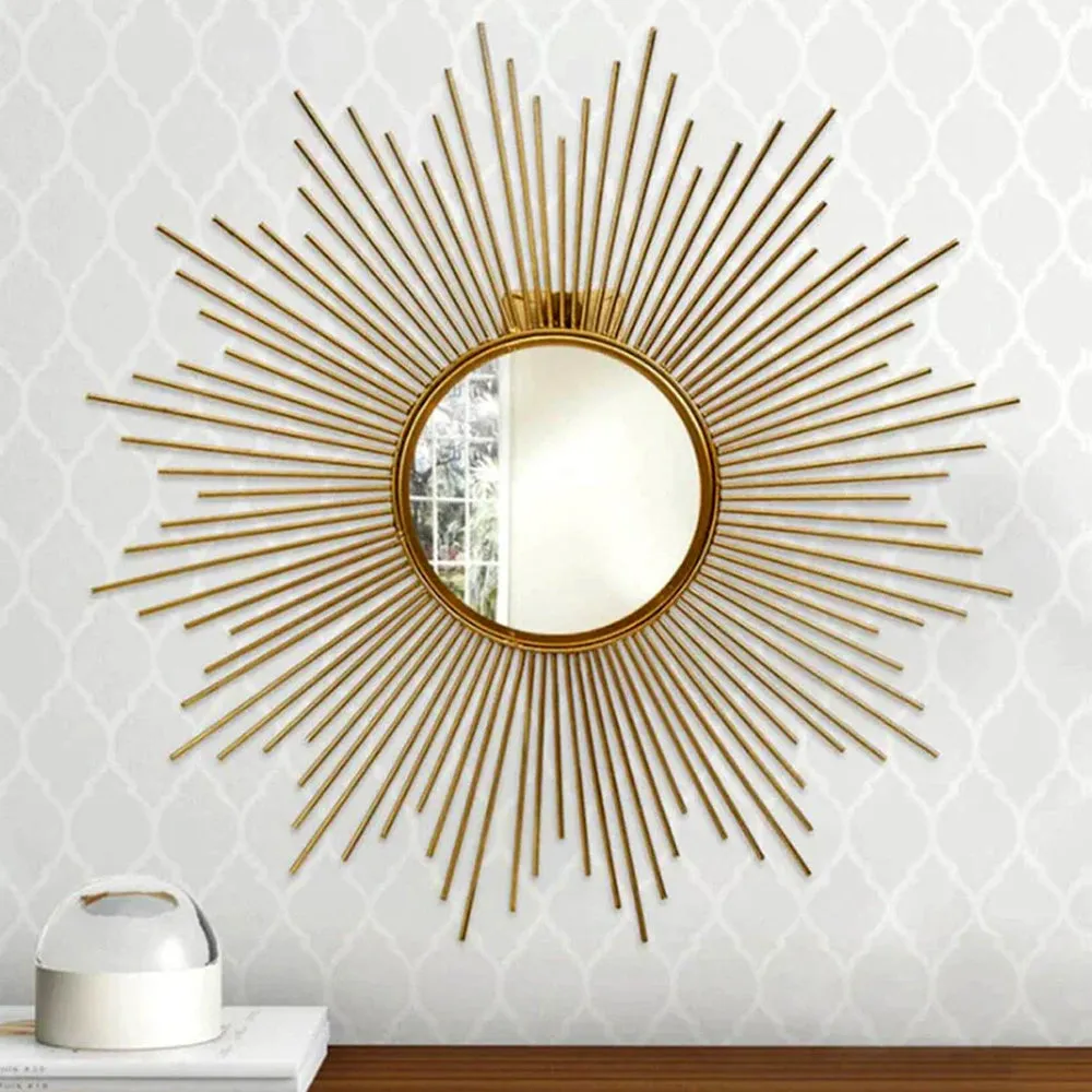 Rays Of The Sun Designer Metal Wall Art