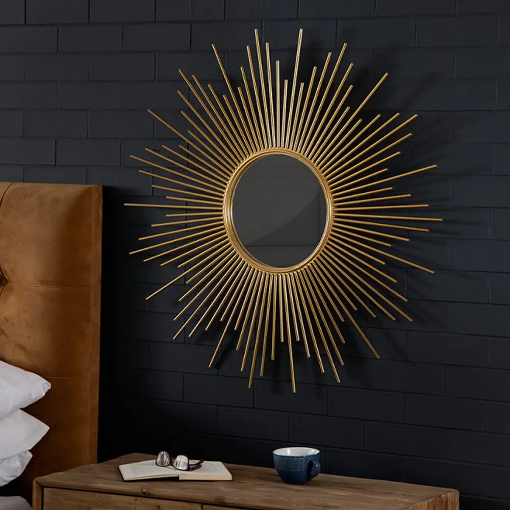 Rays Of The Sun Designer Metal Wall Art