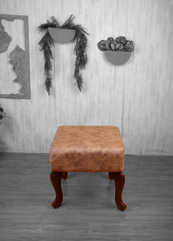 Raytrees Ottoman /pouffe with Cover (Removable and Washable)