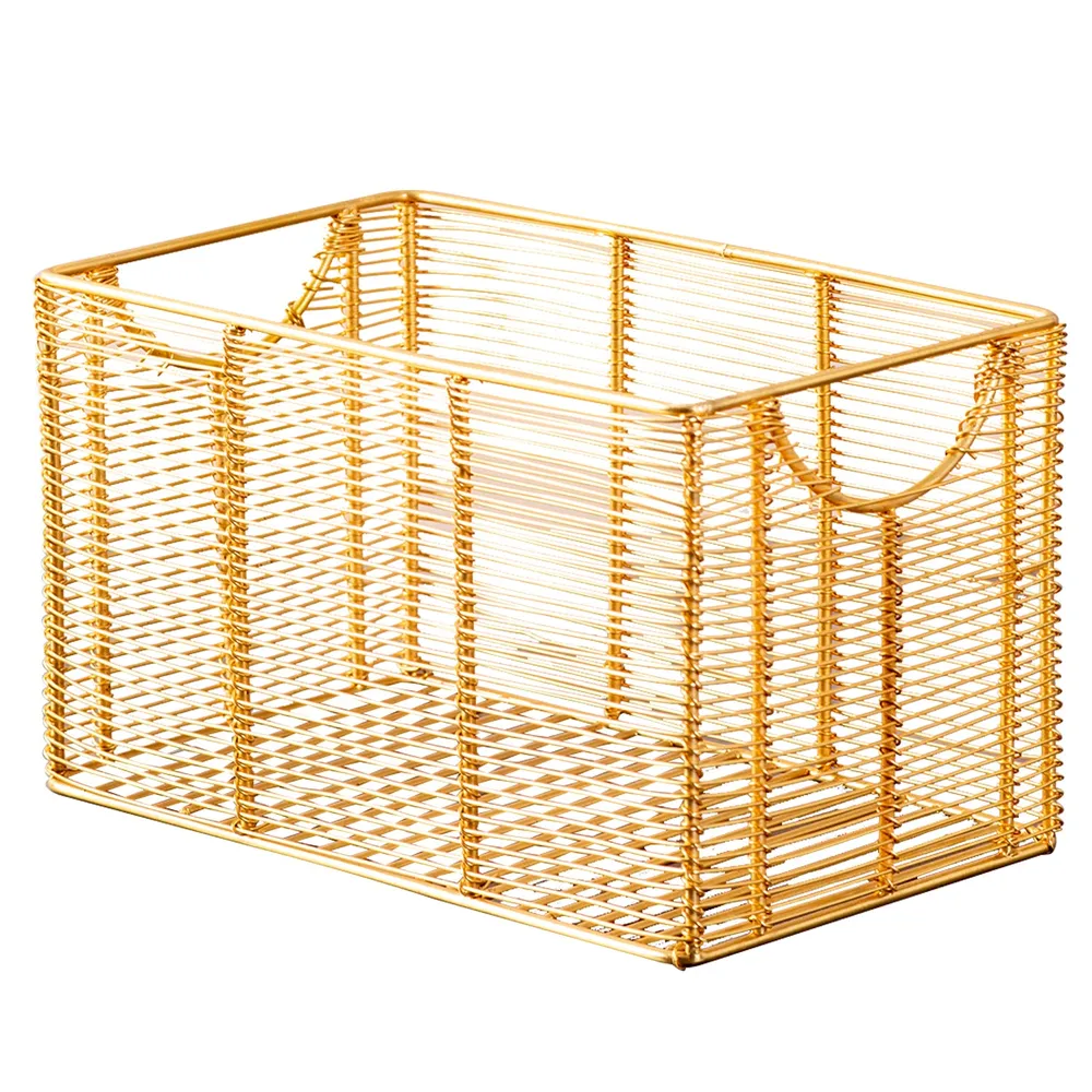 Rectangular Black Wired Metal Vegetable/Fruit Basket