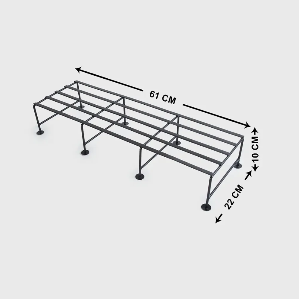 Rectangular Planter Metal Stand