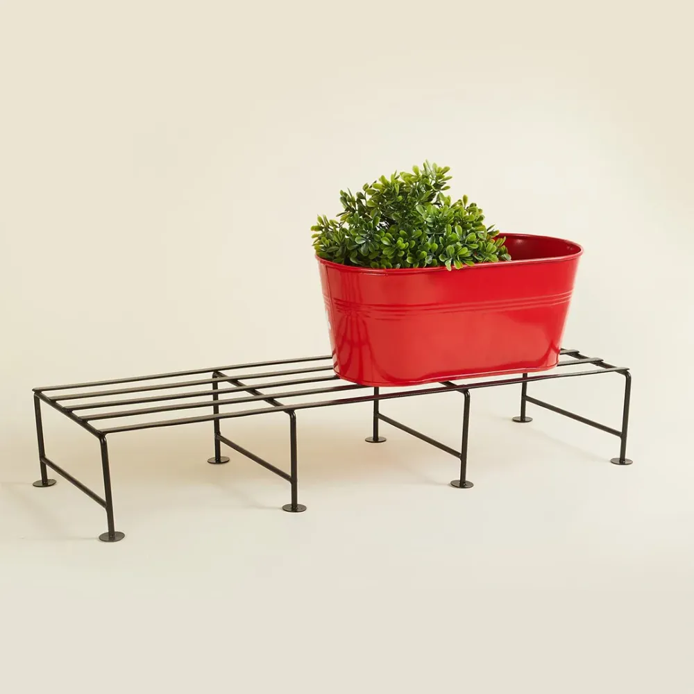Rectangular Planter Metal Stand