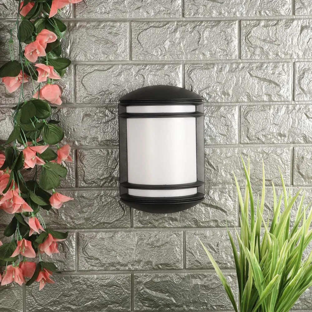 Rectangular Warm Decorative Outdoor Wall Fixture Single Piece