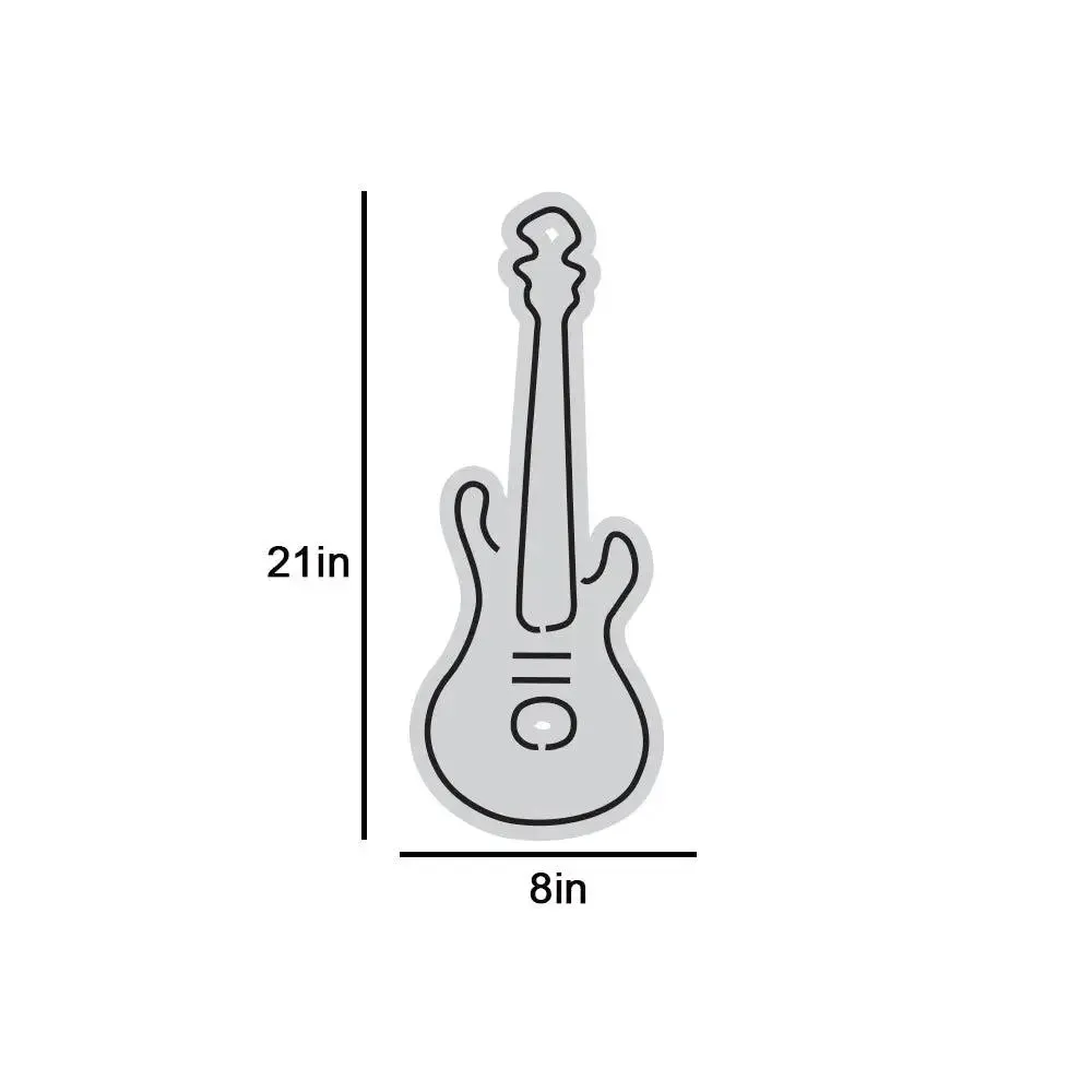 Red Guitar LED Neon Light