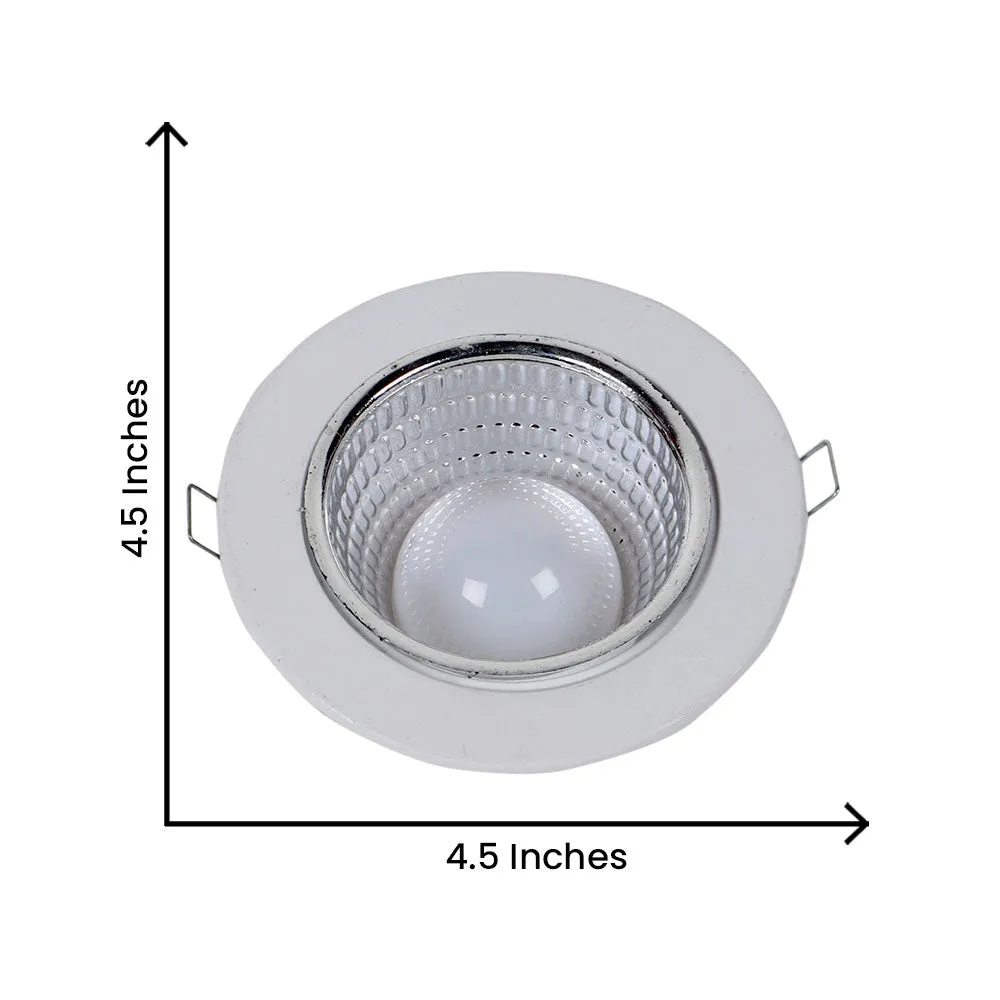 Red Halo Decorative Flush Mount Light