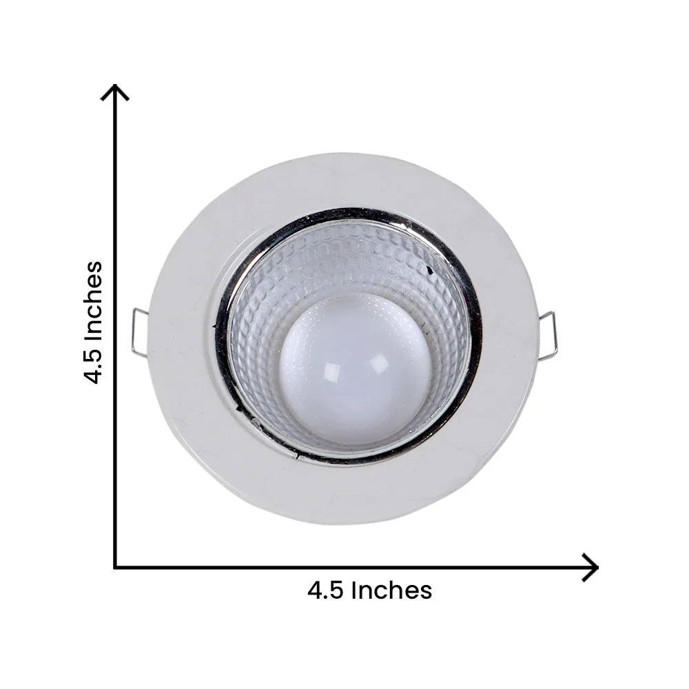 Red Halo Decorative Flush Mount Light