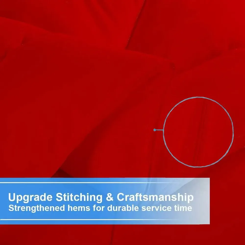 Red Loosely Quilted Single Bed Comforter