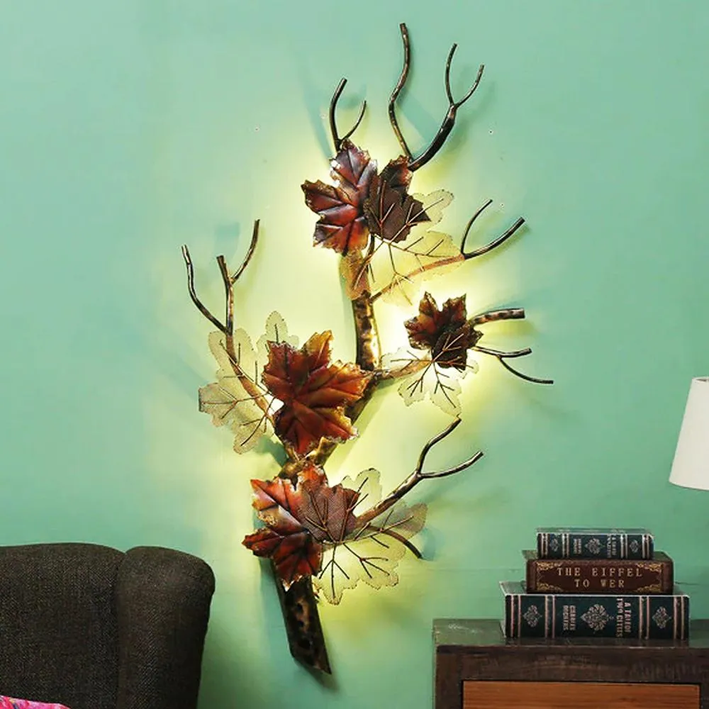 Red Mapple Leaf Wall Art