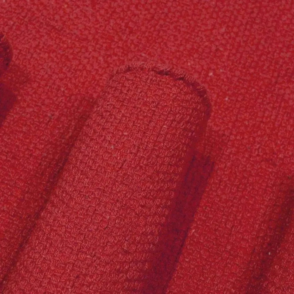 Red Soft Cotton Placemat Set Of 4