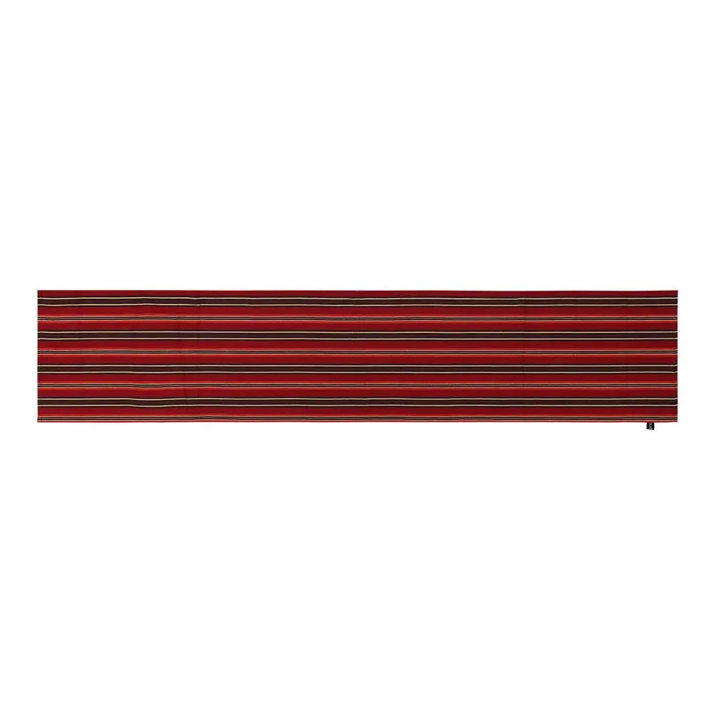 Red Striped Traditional Cotton Table Runner