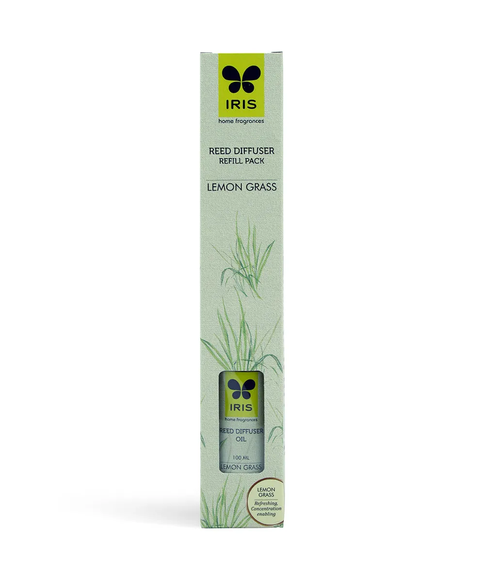 Reed Diffuser Refill Pack 100 ml (Lavender/ Apple Cinnamon / Lemon Grass / Amber Rose) AMBER ROSE
