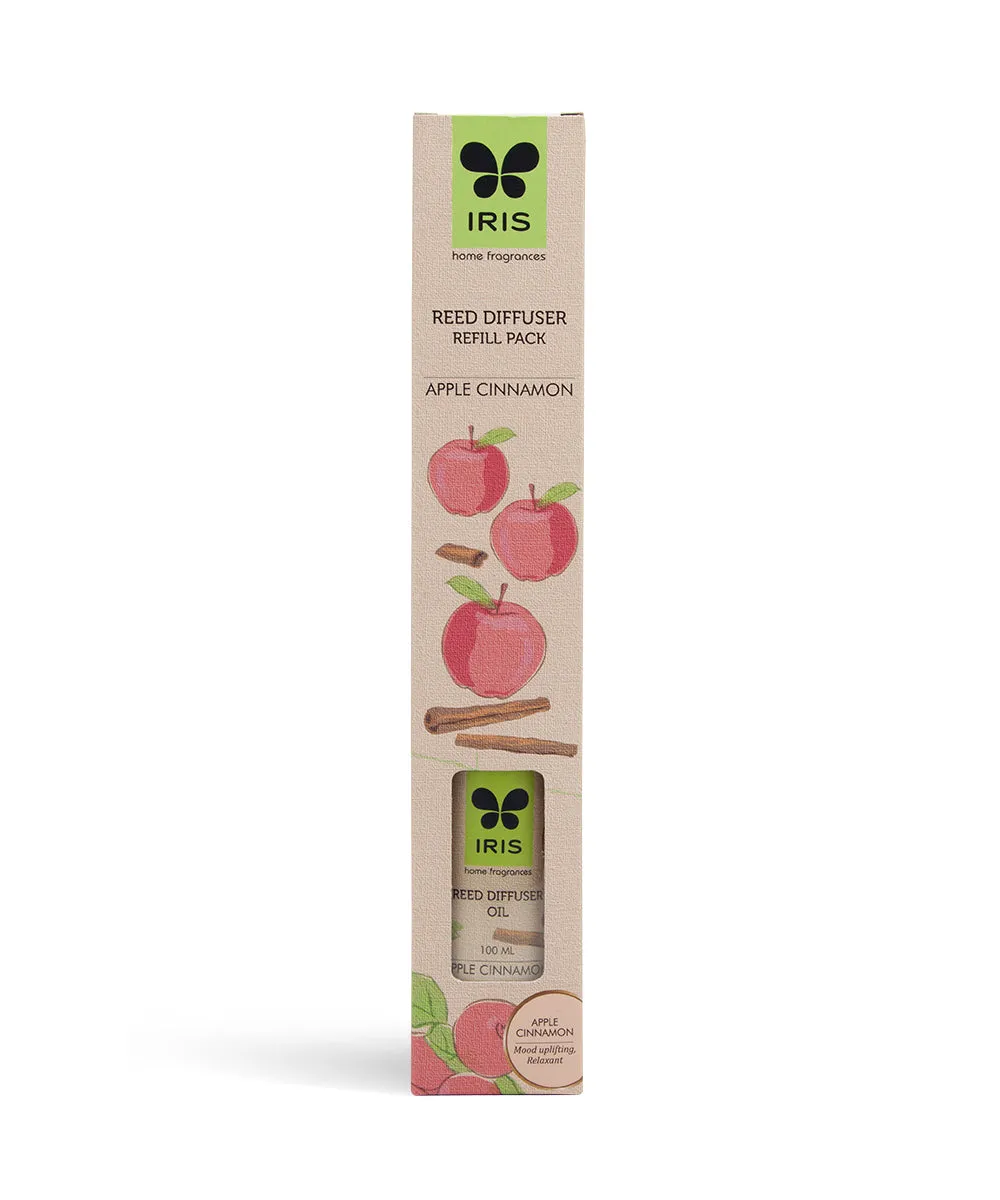 Reed Diffuser Refill Pack 100 ml (Lavender/ Apple Cinnamon / Lemon Grass / Amber Rose) AMBER ROSE