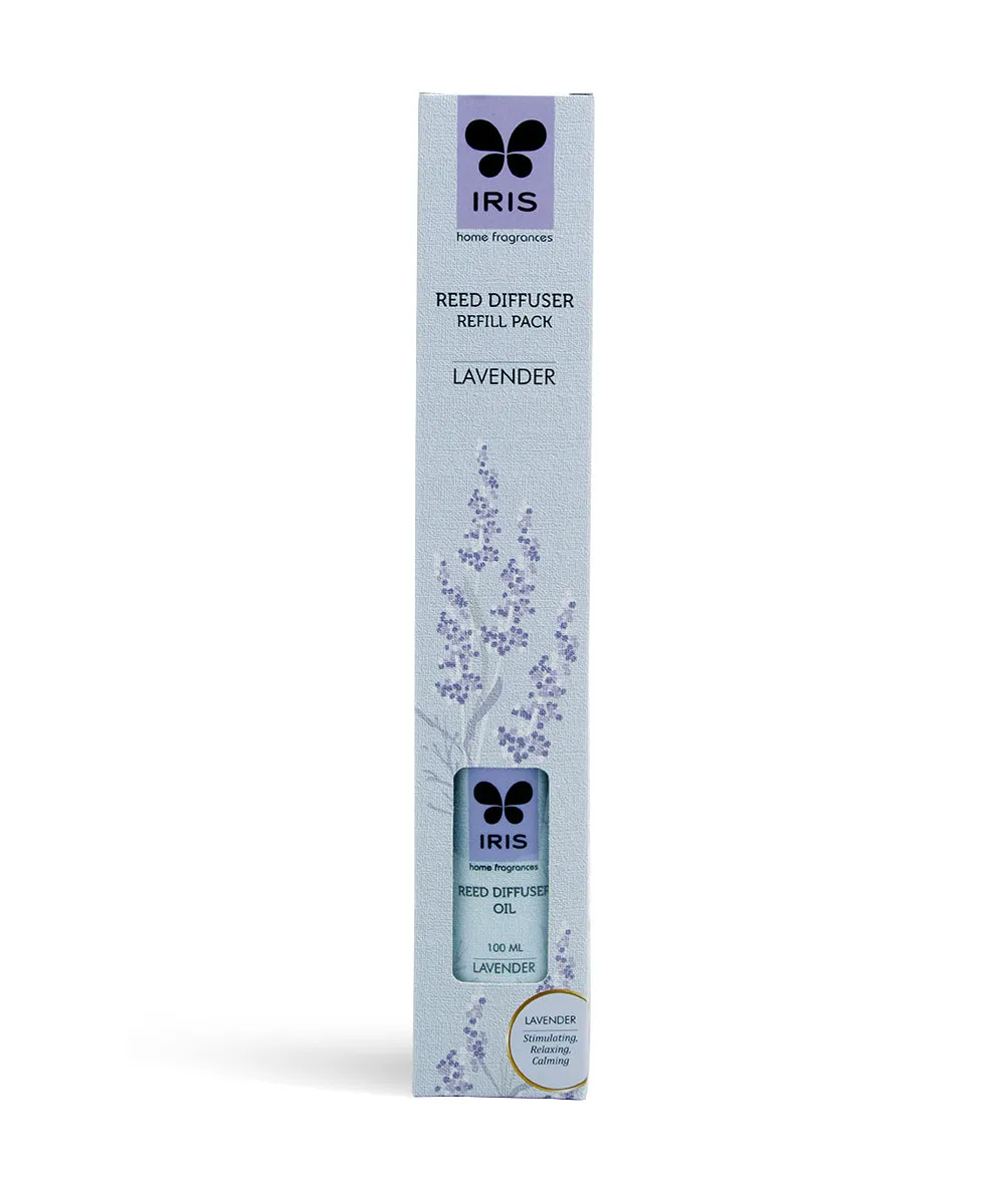 Reed Diffuser Refill Pack 100 ml (Lavender/ Apple Cinnamon / Lemon Grass / Amber Rose) AMBER ROSE