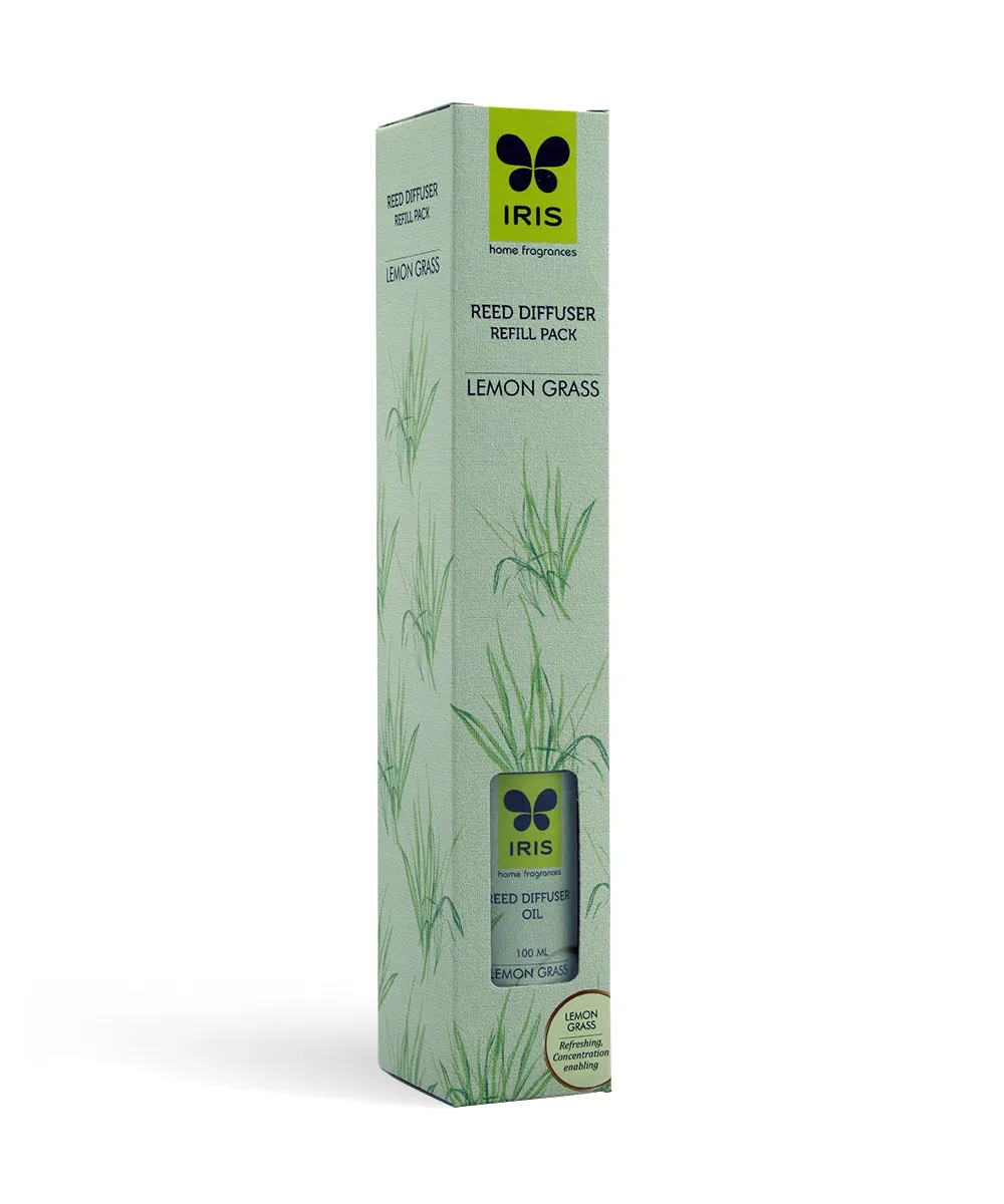 Reed Diffuser Refill Pack 100 ml (Lavender/ Apple Cinnamon / Lemon Grass / Amber Rose) AMBER ROSE