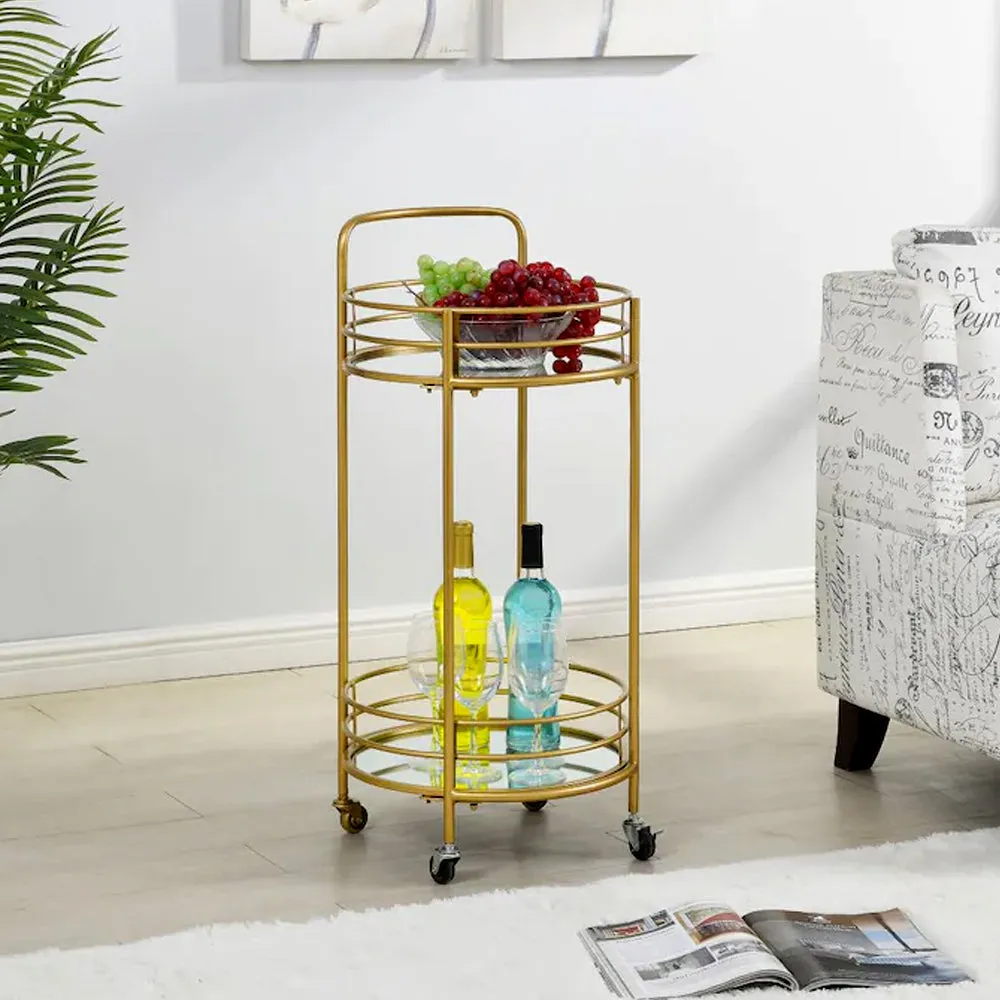 Regular Classic Metal Storage Rack Trolley