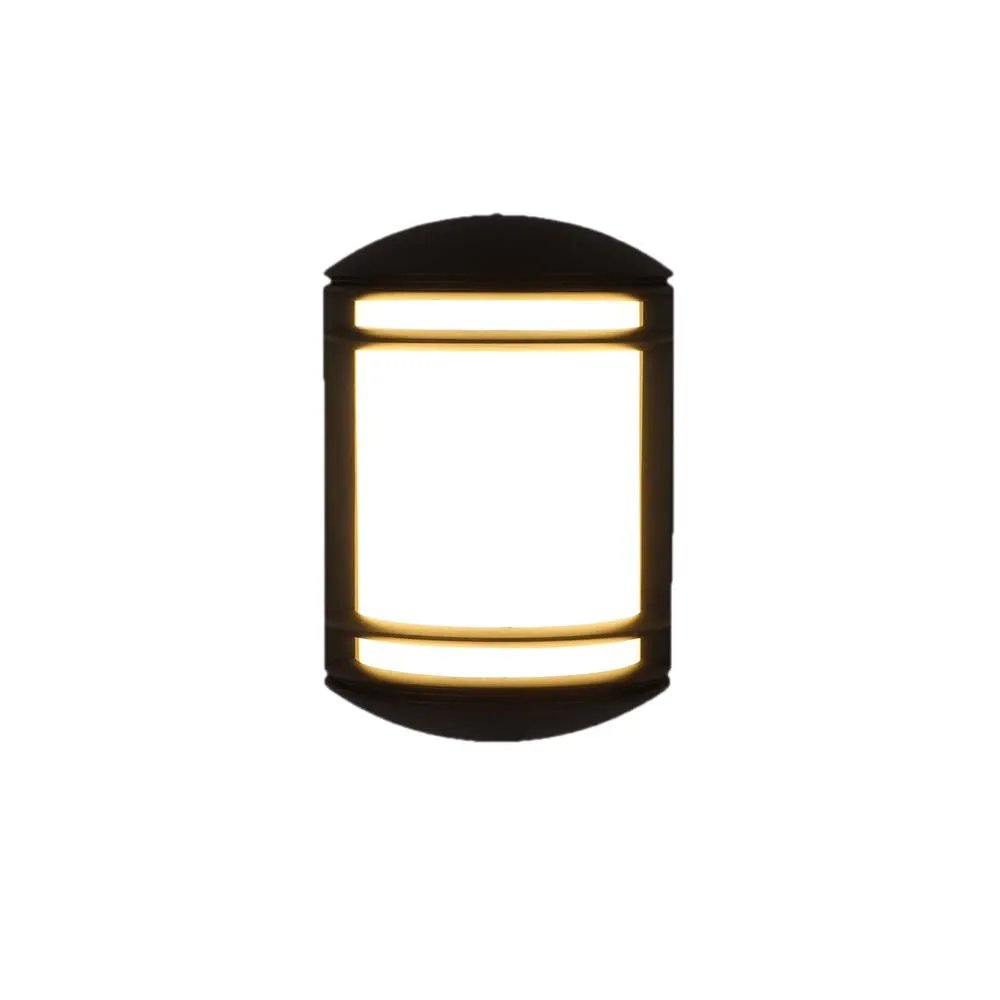 Relic Black Outdoor Led Light Single Piece