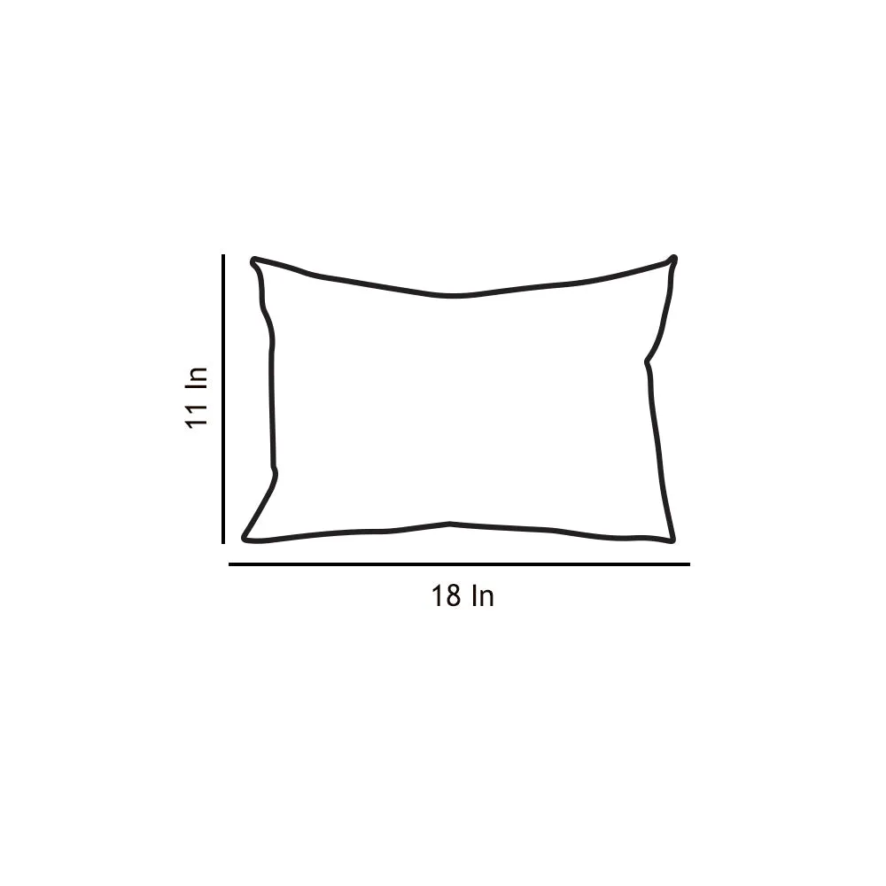 Rep White Pattern Cushion Cover