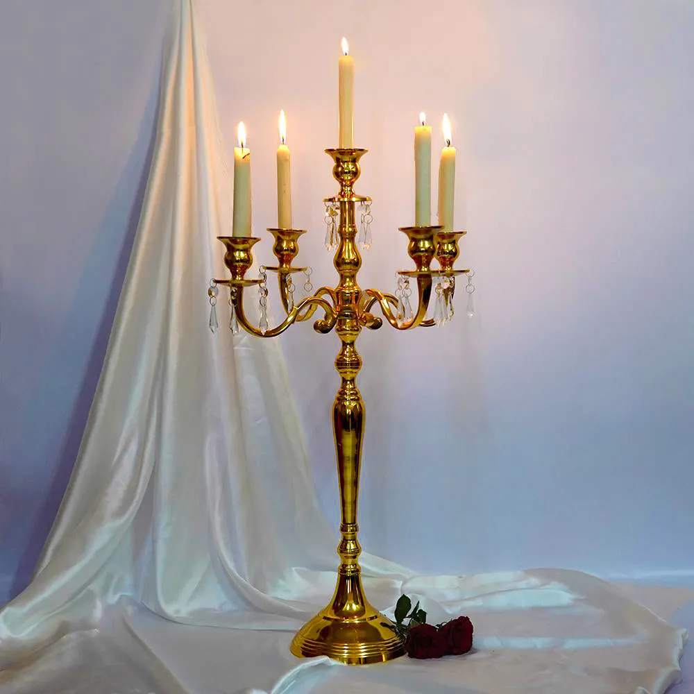 Retro Golden Candelabra