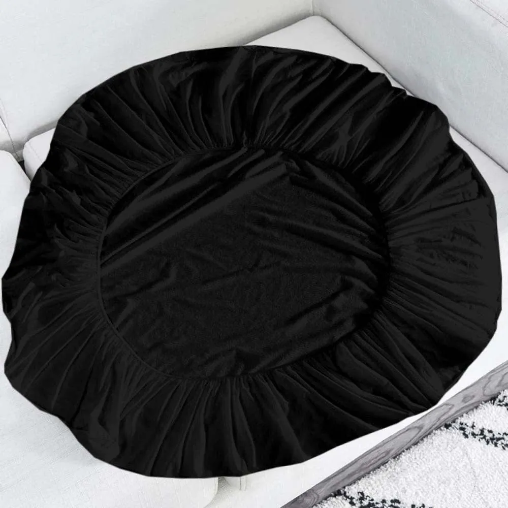 Rich Black Strechable Sofa Seat Cover Set of 2/4/6/8 Pack of 2