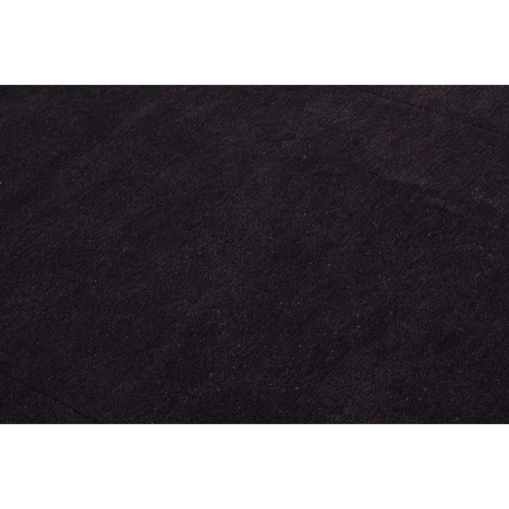 Rich Brown Basic Tufted Area Carpet 2X5ft