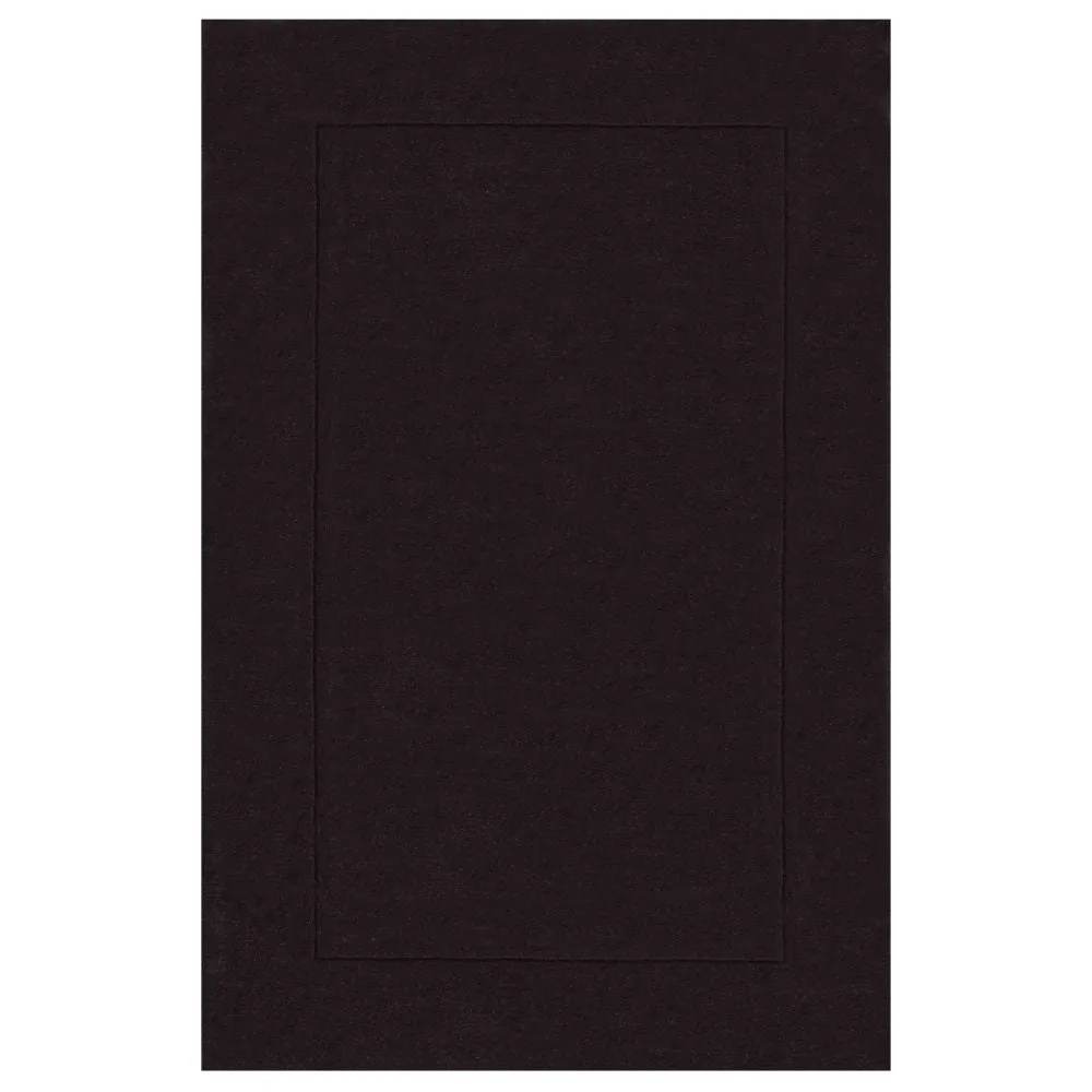 Rich Brown Basic Tufted Area Carpet 2X5ft