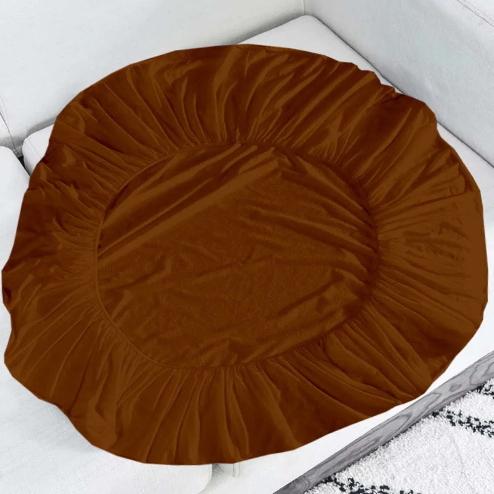 Rich Brown Strechable Sofa Seat Cover Set of 2/4/6/8 Pack of 2