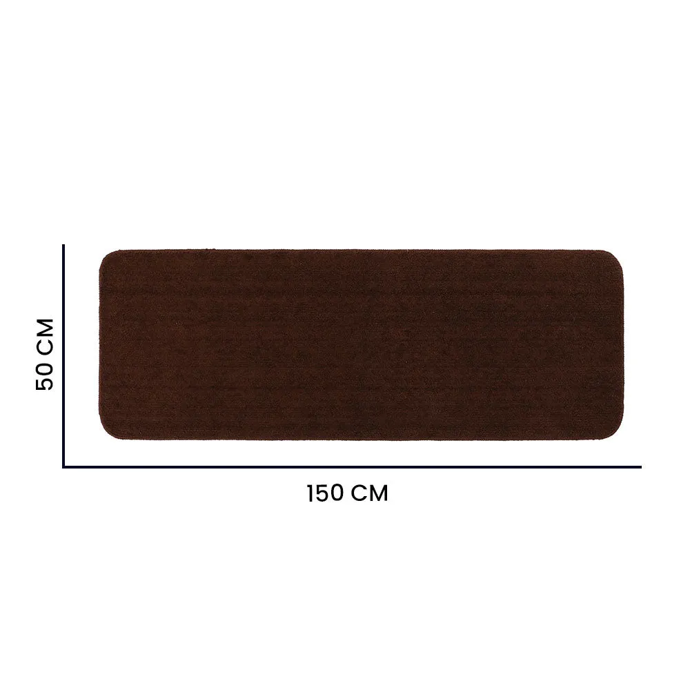 Rich Chocolate High Quality Microfiber Bedside Runner