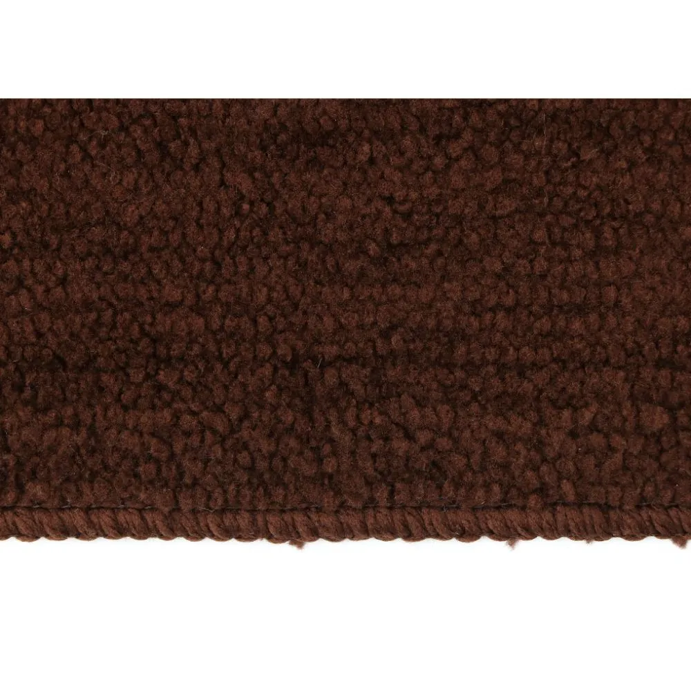 Rich Chocolate High Quality Microfiber Bedside Runner
