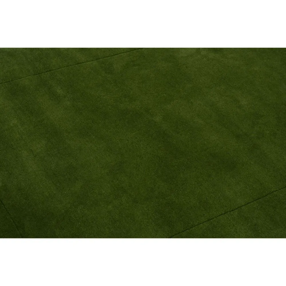 Rich Green Basic Tufted Area Carpet 2X5ft