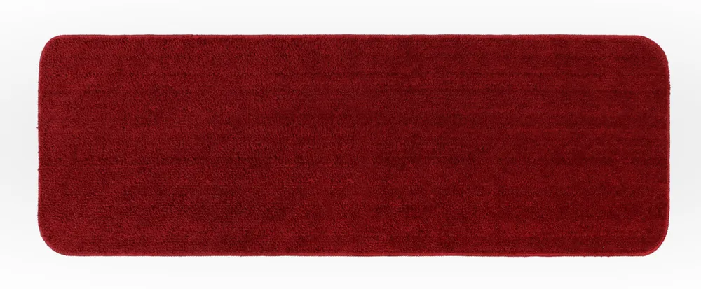 Rich Maroon High Quality Microfiber Bedside Runner