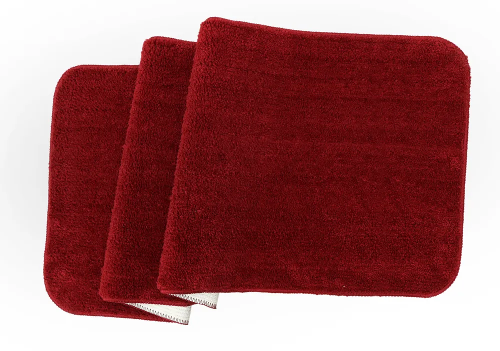 Rich Maroon High Quality Microfiber Bedside Runner