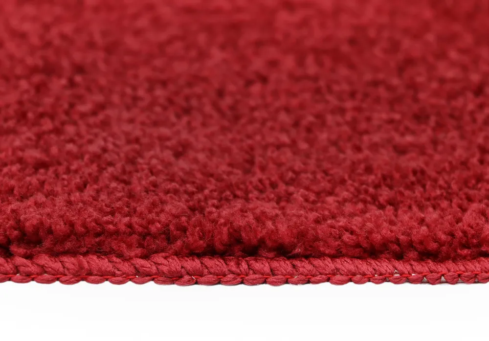 Rich Maroon High Quality Microfiber Bedside Runner