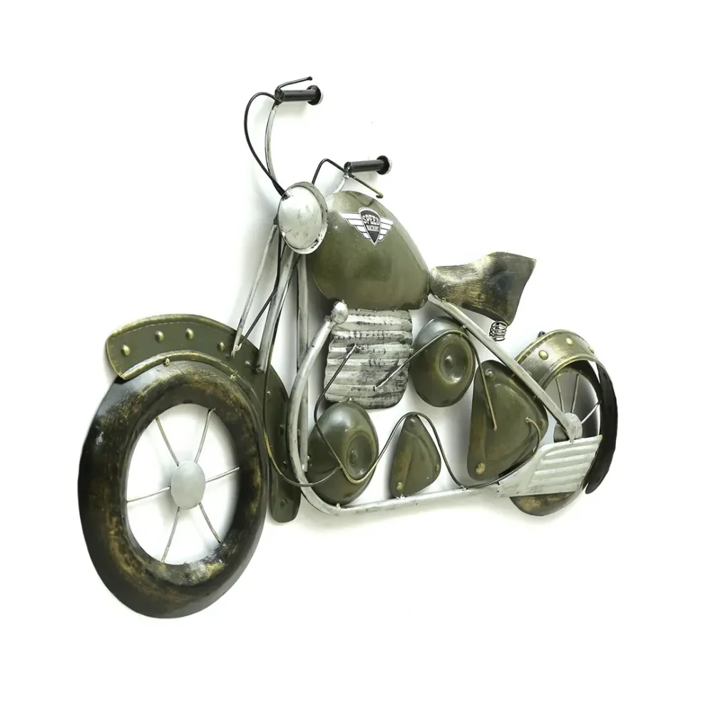 Robust Handcrafted Bullet Metal Wall Decor