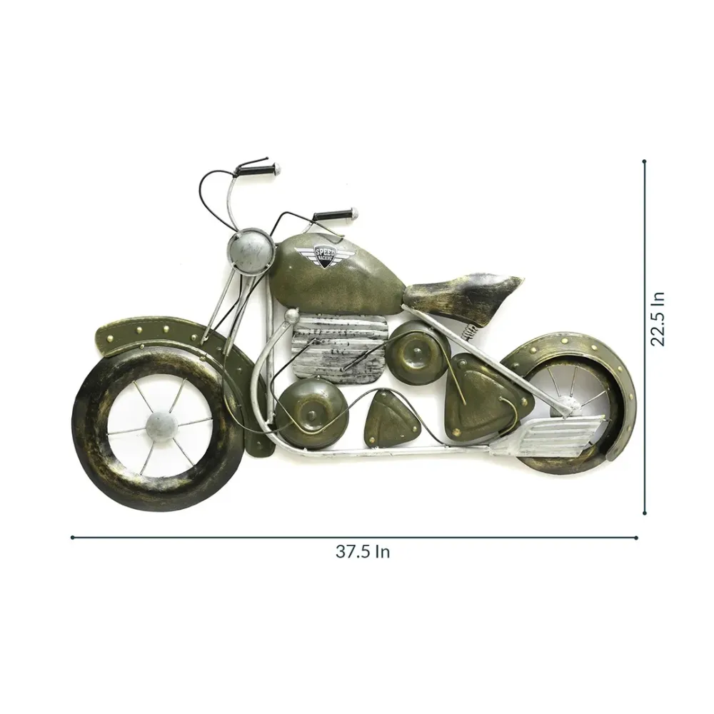 Robust Handcrafted Bullet Metal Wall Decor