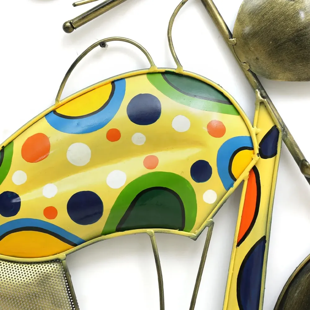Robust Handcrafted World Class Bike Metal Wall Decor