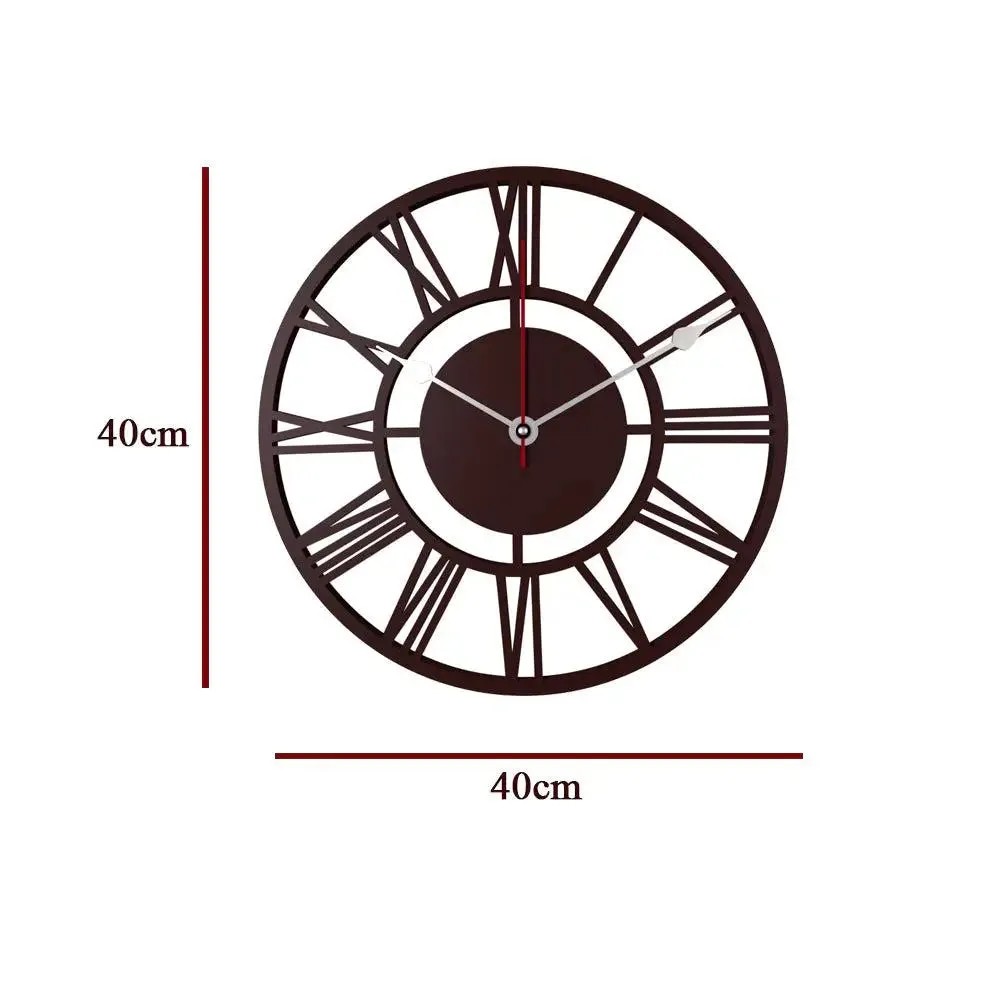 Roman Number Decorative Wall Clock