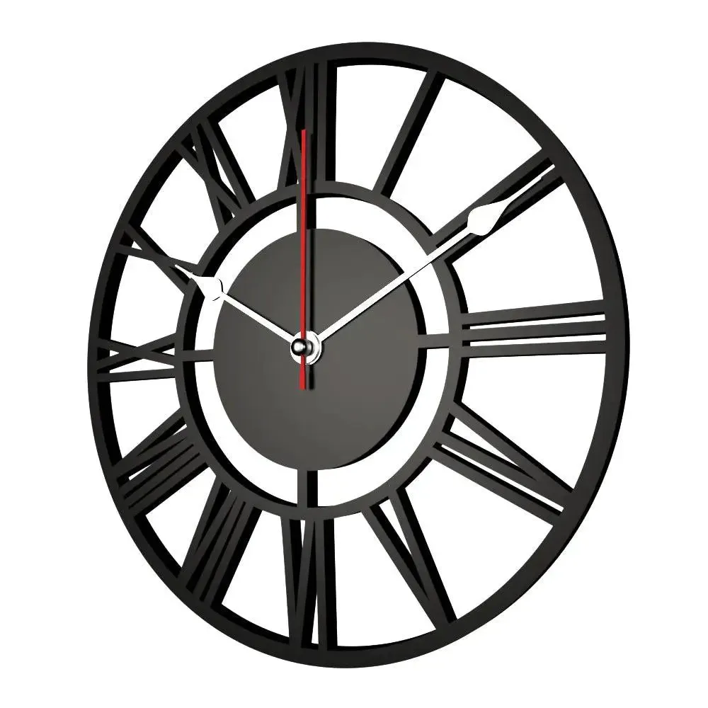 Roman Number Decorative Wall Clock