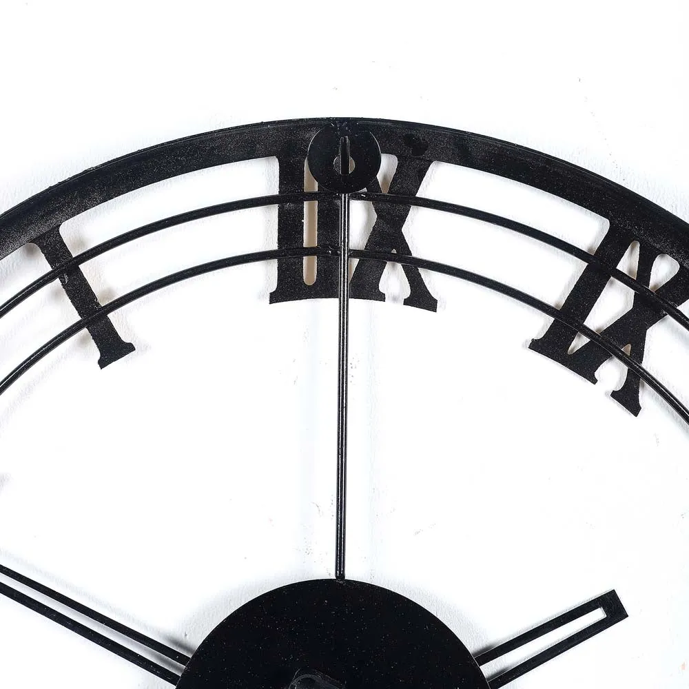 Roman Numerical Vintage Decorative Metal Wall Clock