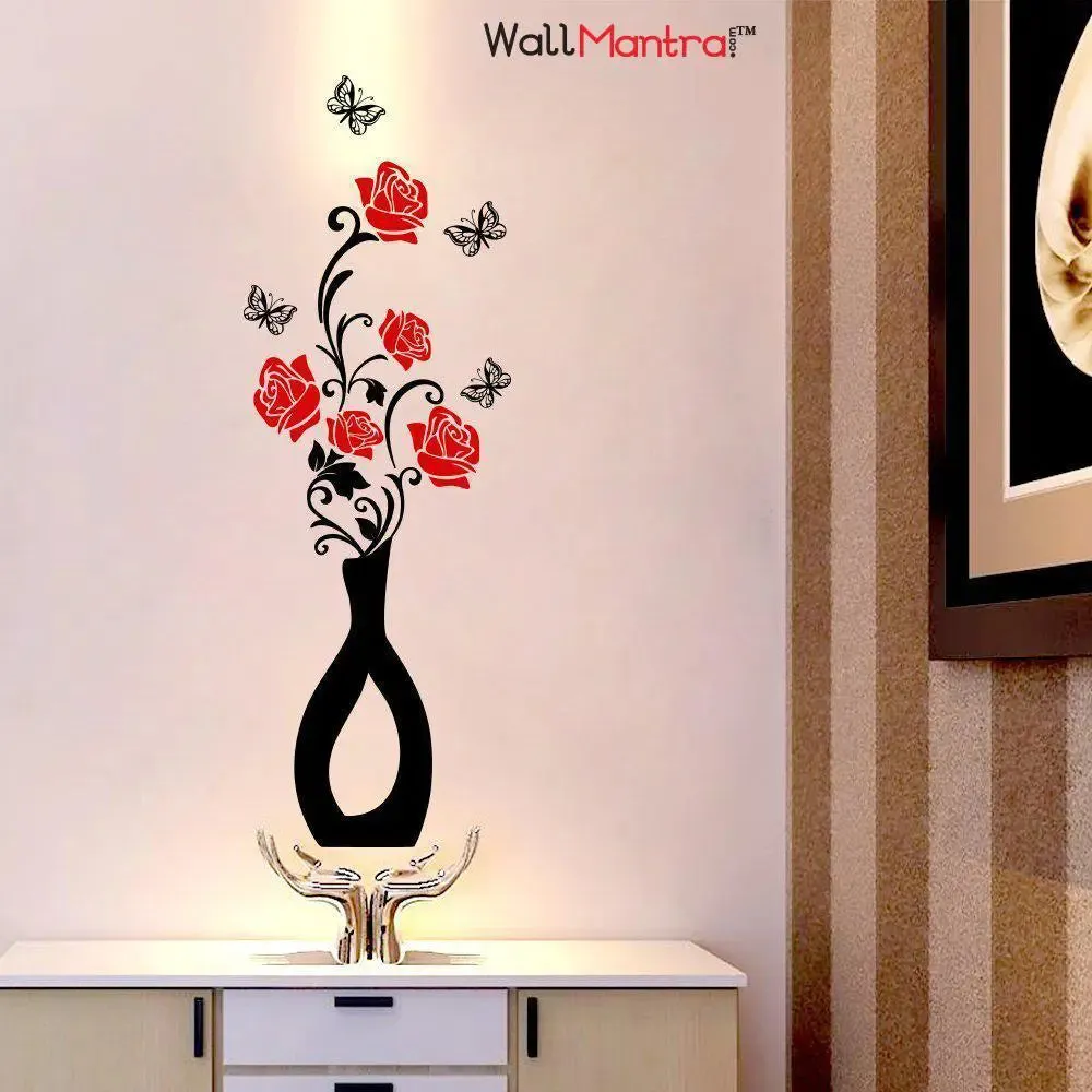 Rose Flower Wall Sticker & Decal